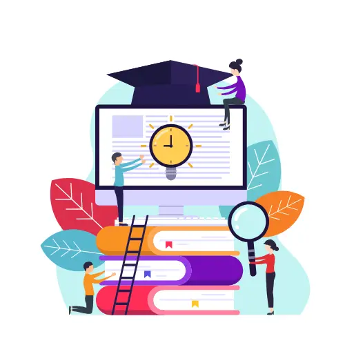 কম্পিউটারে অনলাইন কোর্স এবং বইয়ের মাধ্যমে পড়াশোনার ডিজিটাল পদ্ধতি - WBBSE Notes